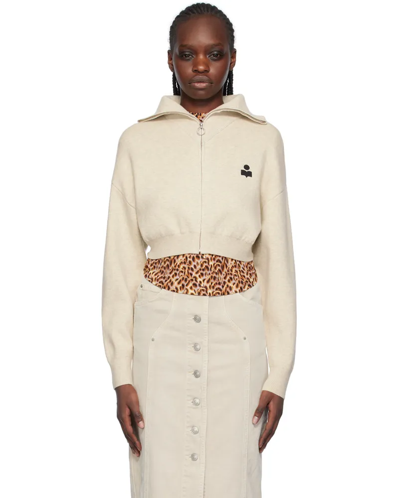 Étoile Isabel Marant Beige Oxane Jacket 02ly
