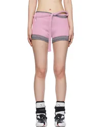 OTTOLINGER Pink Fringes Shorts Rose