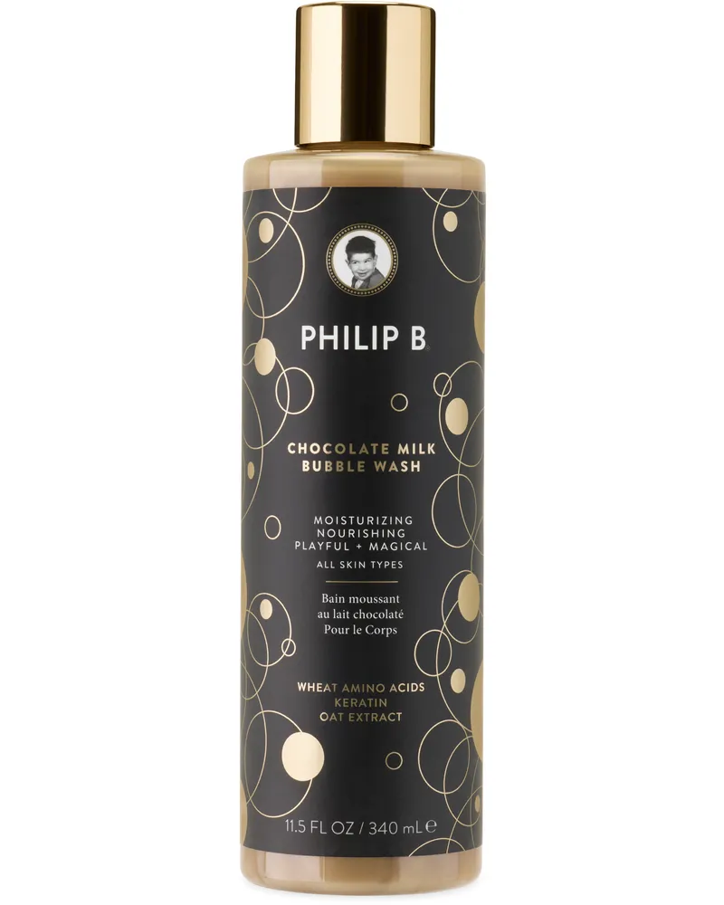 Philip B. Chocolate Milk Bubble Body Wash, 340 mL N