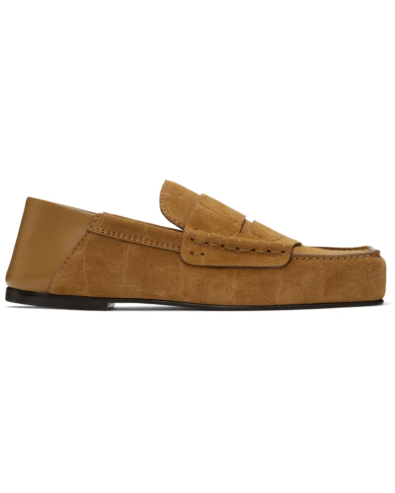 Jacquemus Tan La Croisière 'The Carré' Loafers 830