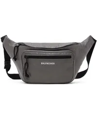 Balenciaga Gray Explorer Belt Bag Lead