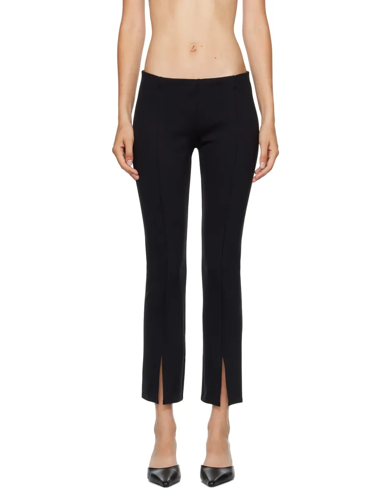 The Row Black Thilde Trousers Blk
