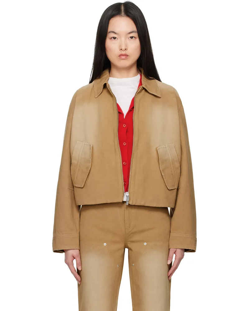 Holzweiler Tan Juno Workwear Jacket 1103