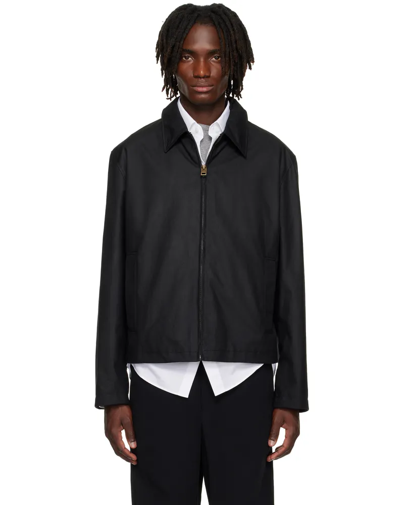 HUGO BOSS Black Water-Repellent Jacket 001-black