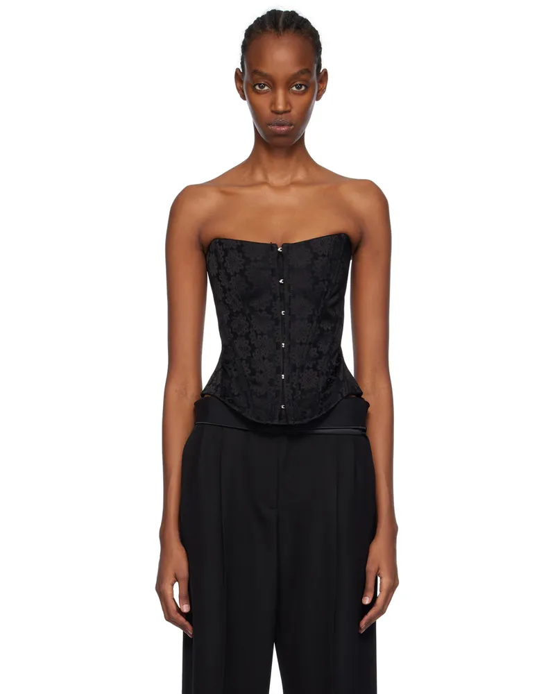 Stella McCartney Black Daisy Corset 1000
