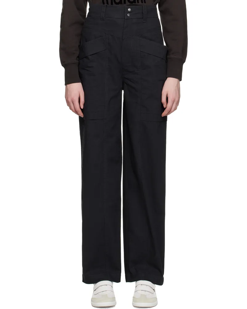 Étoile Isabel Marant Black Ruby Trousers 02fk