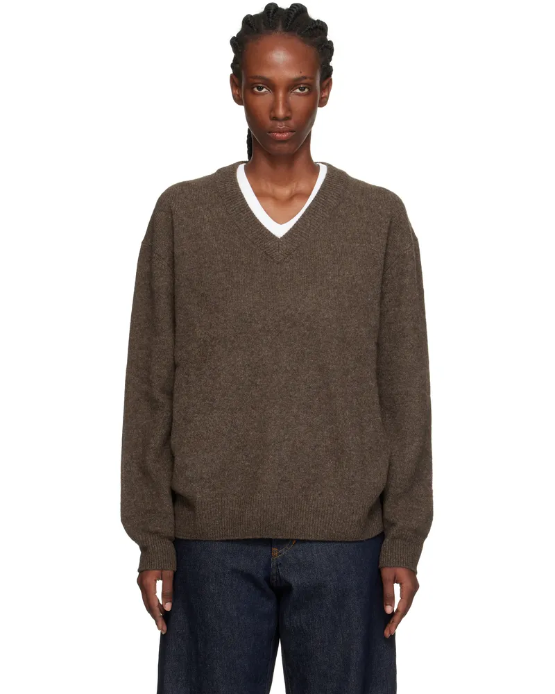 A.P.C. Brown Dany Sweater Pca