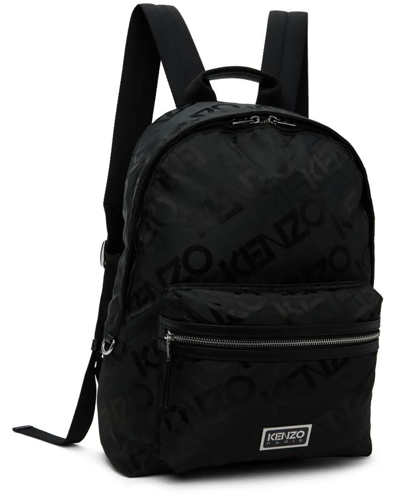 Kenzo Black Paris GRAM Backpack bei MyBestBrands shoppen