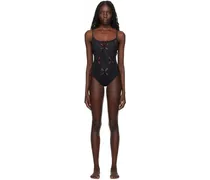 Black Chilla Petal Swimsuit