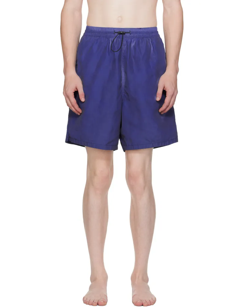 BAPE Blue Camo Heat Reactive Shorts Blue