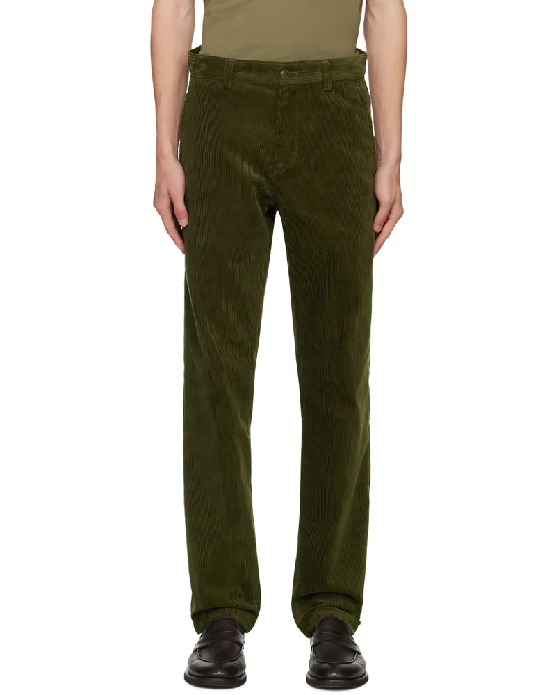 A.P.C. Khaki Constantin Trousers Jaa
