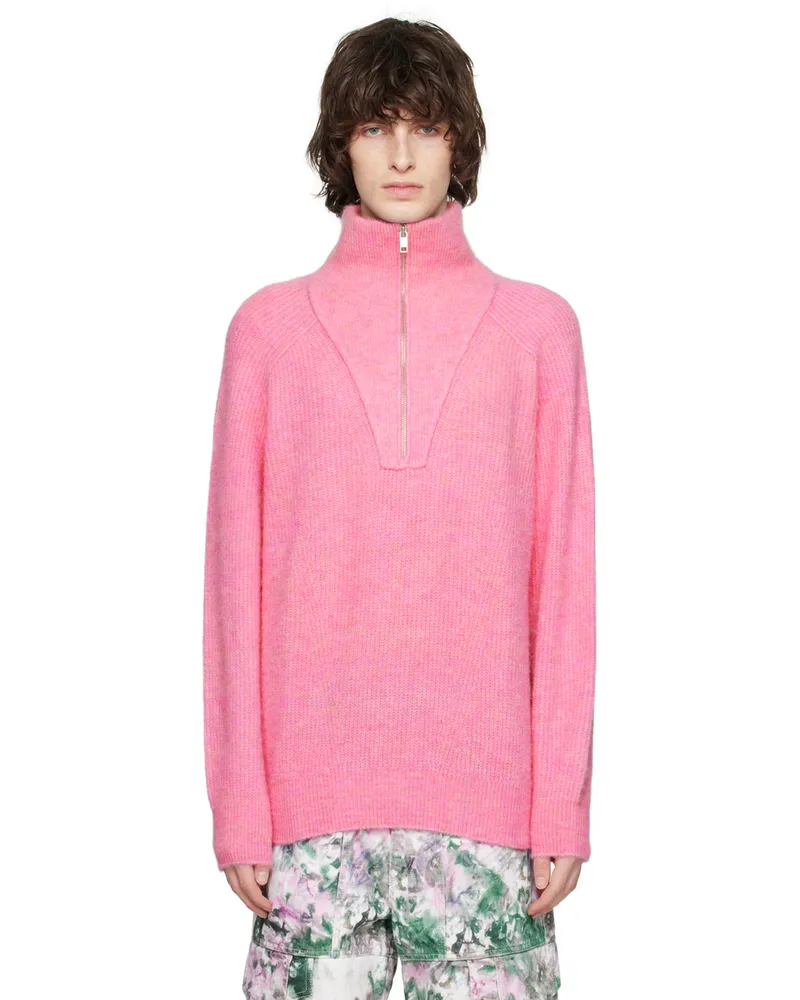 Isabel Marant Pink Bryson Sweater 40fk