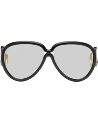 Loewe Black Pilot Mask Sunglasses Shiny