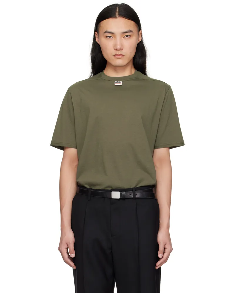 Commission Khaki Reverse T-shirt Olive