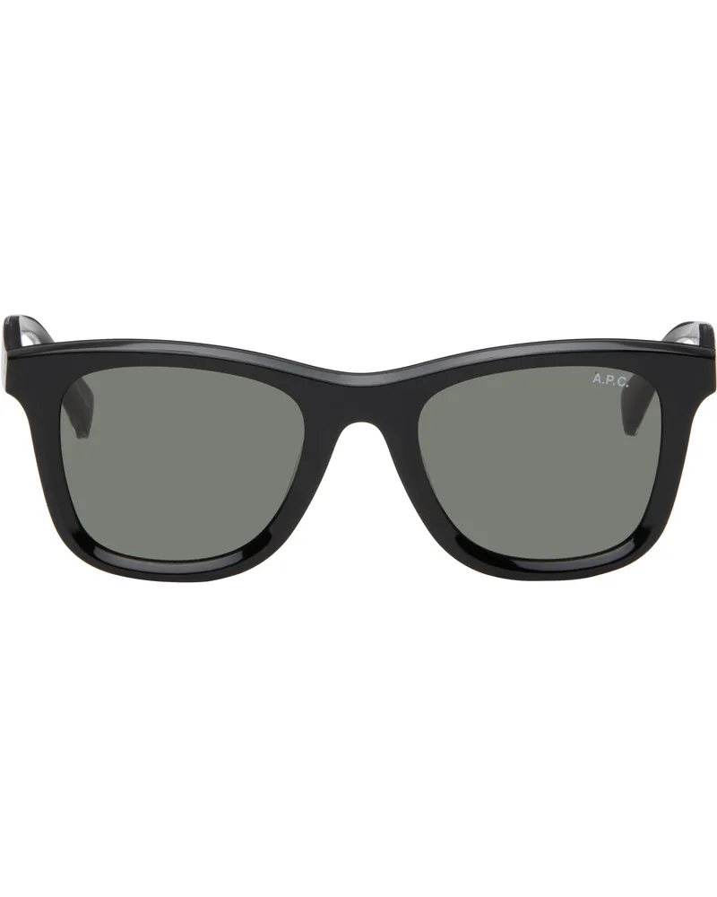 A.P.C. Black John Sunglasses Lzz
