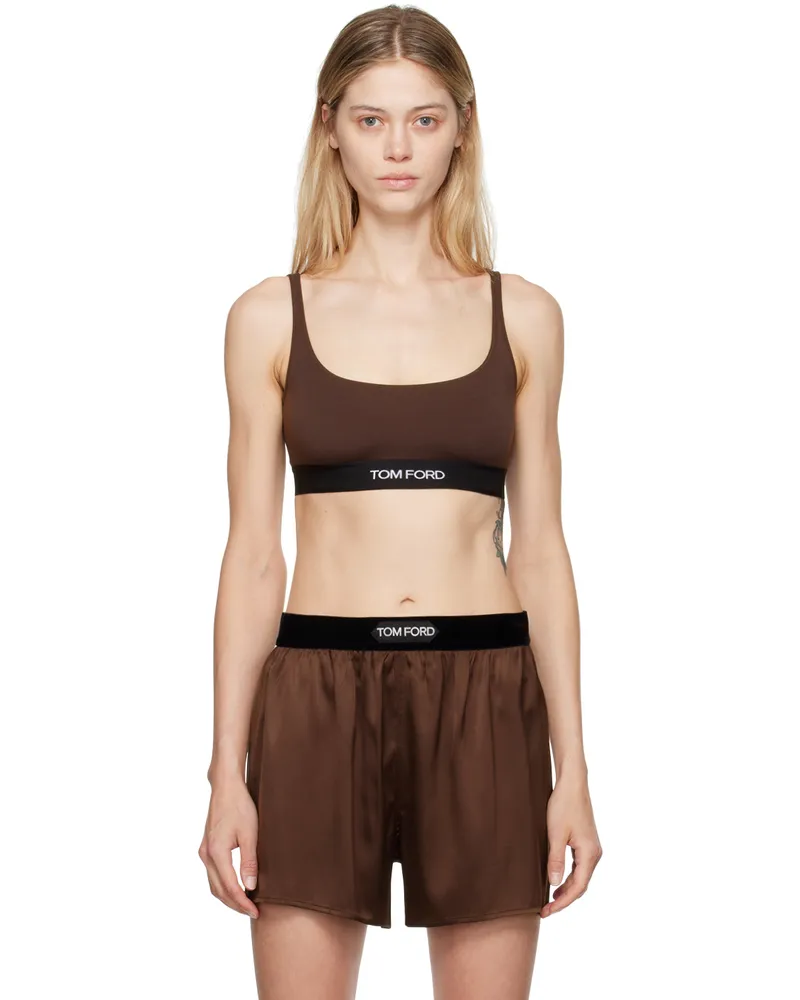 Tom Ford Brown Signature Bra Kb915