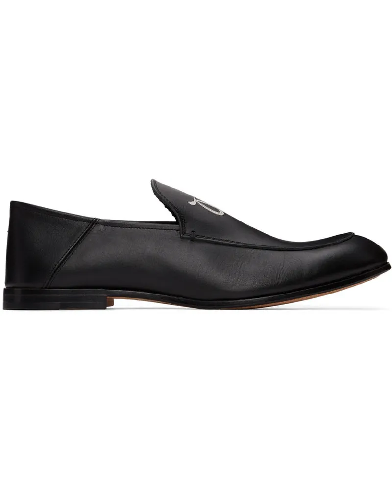 Sulvam Black Classic Loafers Black