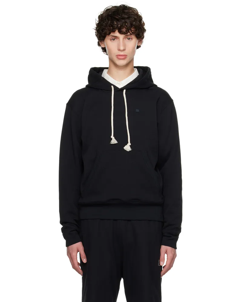 Acne Studios Black Patch Hoodie 900