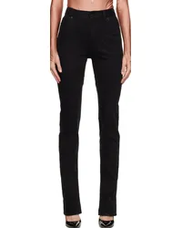 Thierry Mugler Black Spiral Jeans Bblack