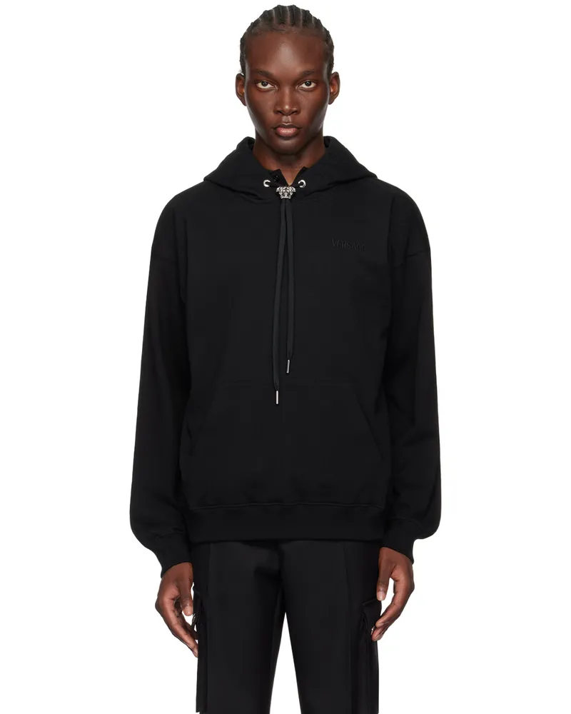 Versace Black 'La Medusa' Hoodie 1b000-black