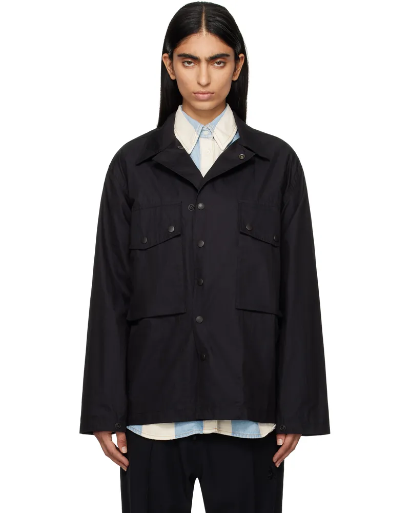 NEEDLES Black Field Jacket B-black