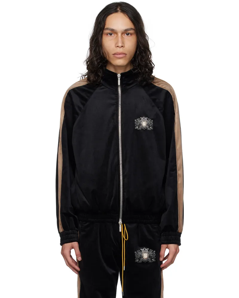 RHUDE Black Sky Jacket Black