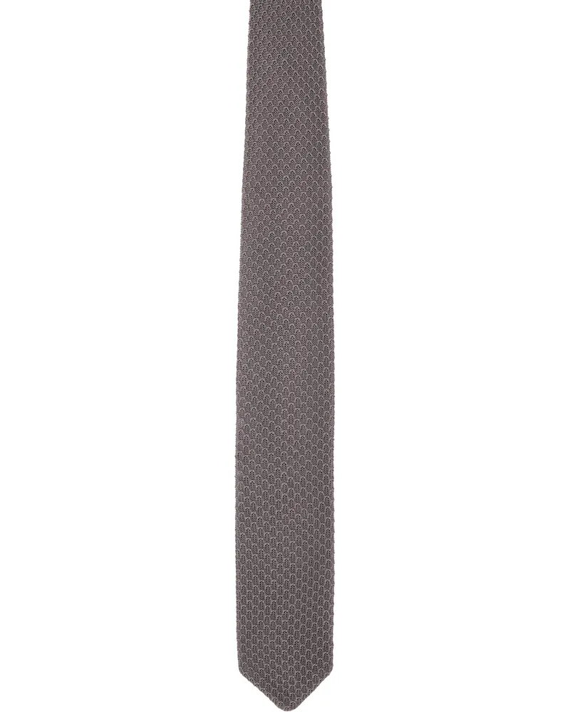 Mfpen Gray Formal Tie Grey