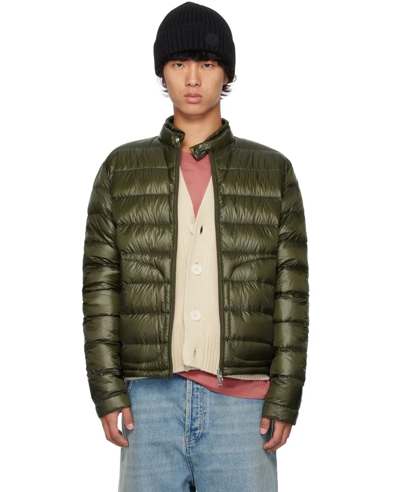 Moncler Khaki Acorus Down Jacket 833-urban