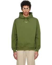 Drôle de Monsieur Khaki 'Le Hoodie Slogan Classique à Poche' Hoodie Kaki