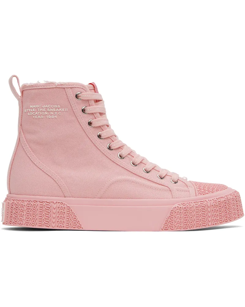 Marc Jacobs Pink 'The High Top' Sneakers 669