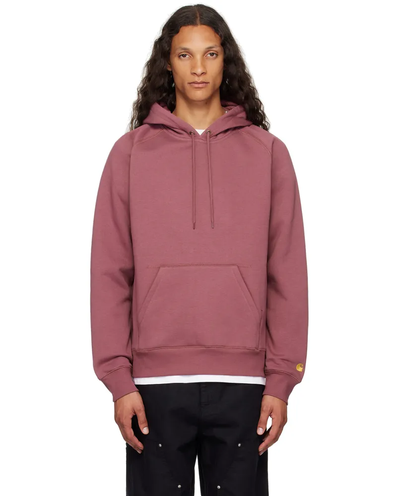 Carhartt WIP Pink Chase Hoodie Xx