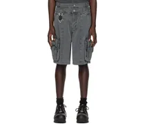 Gray Mechanist Shorts