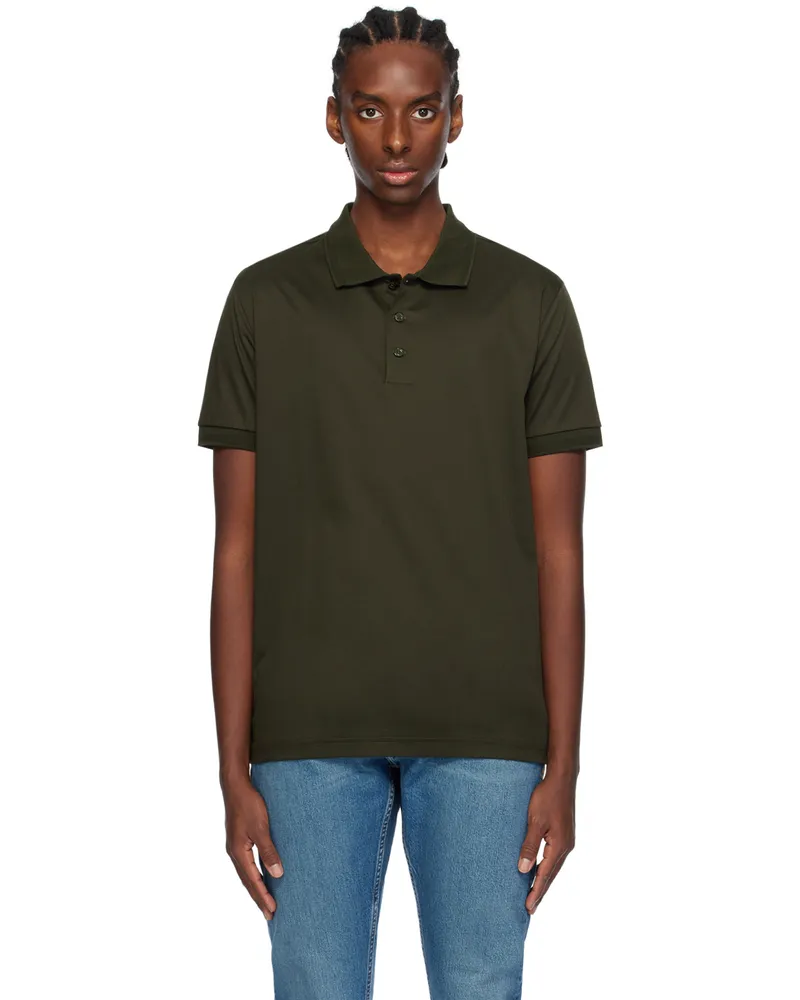 Tiger of Sweden Green Riose Polo 46t_black