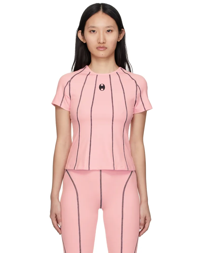 BONBOM SSENSE Exclusive Pink Seam T-Shirt Pink