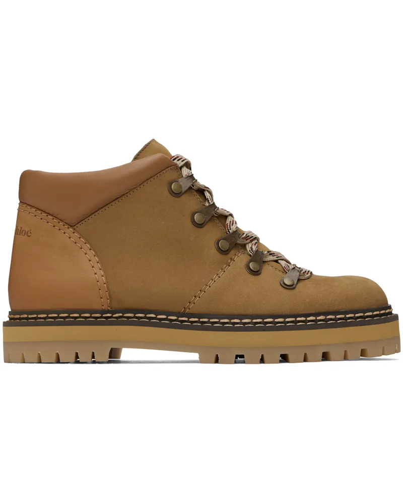 See by Chloé Tan Eileen Boots 250-beige