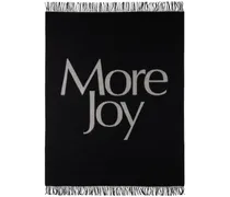 Black 'More Joy' Blanket