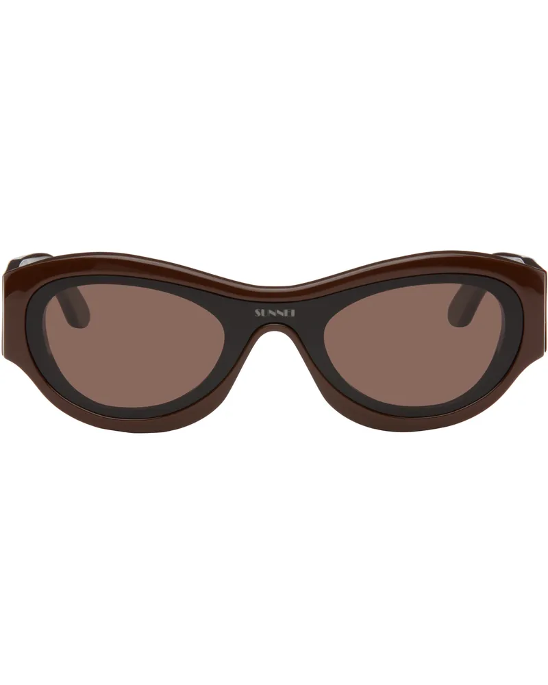 SUNNEI Brown Prototipo 5 Sunglasses Dark