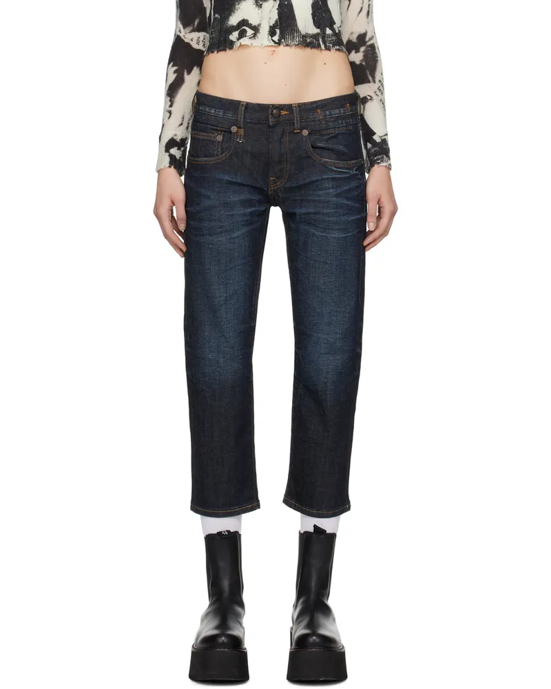 R13 Indigo Boy Straight Jeans Avery