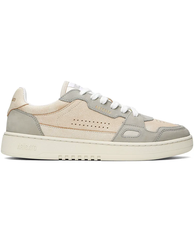 Axel Arigato Beige & Gray Dice Lo Sneakers Beige