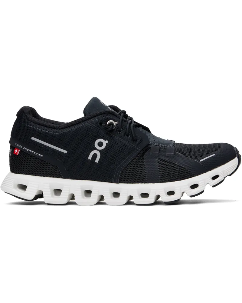 ON Black Cloud 5 Sneakers Black