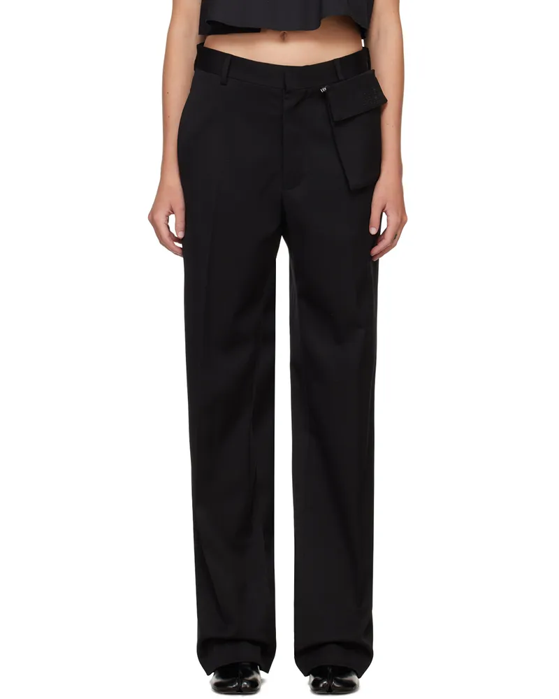 Maison Margiela Black Tailoring Trousers 900