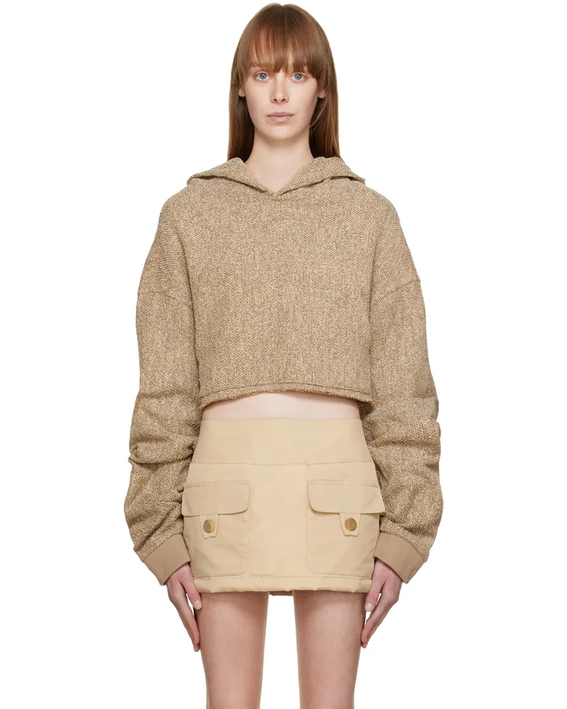 BONBOM Beige Sooah Hoodie Bh22