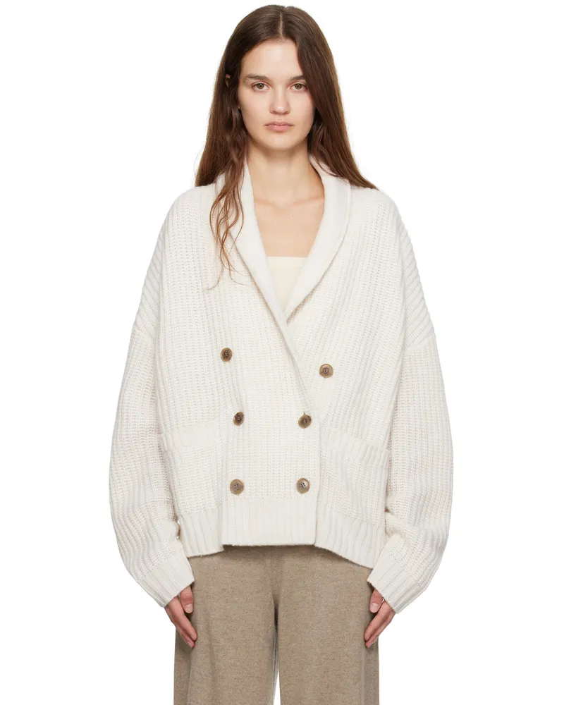 Lisa Yang Off-White Annalike Cardigan Cr