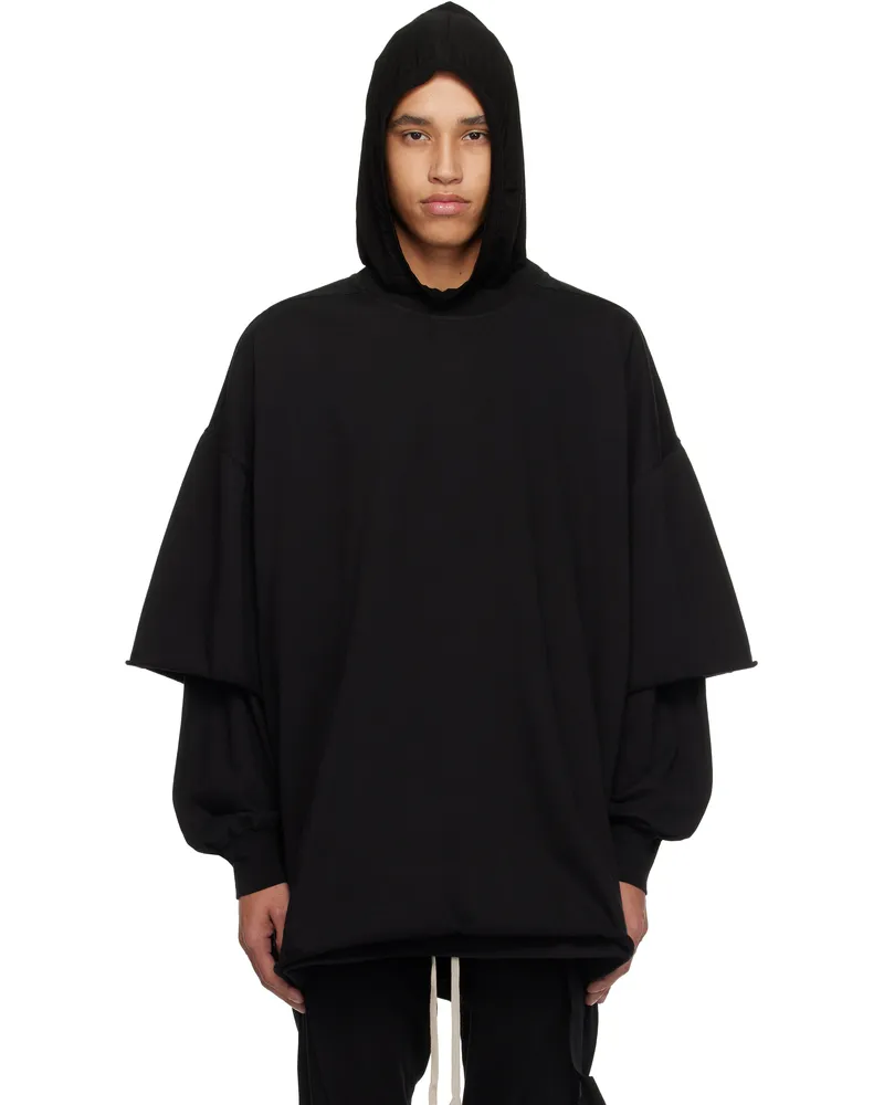 DRKSHDW by Rick Owens Black Hollywood Tommy Hustler Sweat T-shirt 09