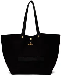 Vivienne Westwood Black Utility Shopper Tote Nblack