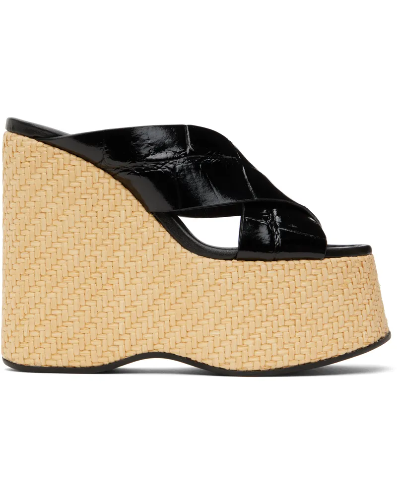 Paris Texas Black Mara Mules Black-naturale