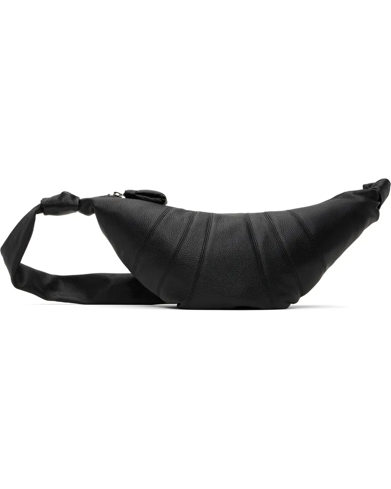 Christophe Lemaire Black Medium Croissant Bag Bk999