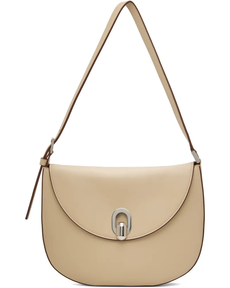 SAVETTE Beige Small Tondo Bag 270