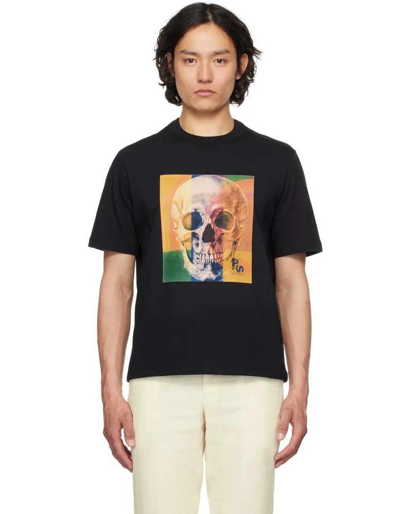 Paul Smith Black Skull Square T-shirt 79