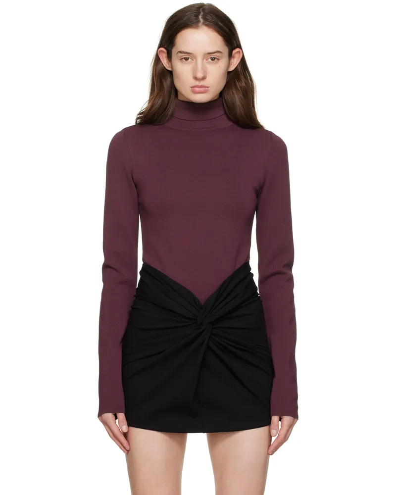 GAUGE81 Burgundy Puent Bodysuit 263